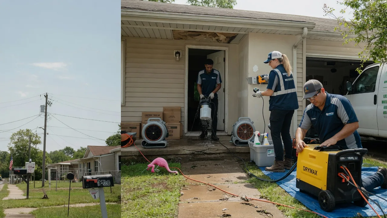 Storm Damage Water Removal in Fairborn, OH near me